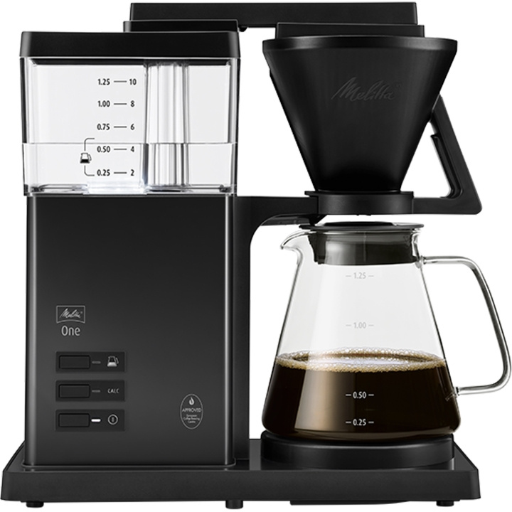 Melitta Kaffebryggare Melitta ONE Pure Black ryhmässä KOTI, TALOUS JA PUUTARHA / Kodinkoneet / Kahvikoneet ja tarvikkeet / Kahvinkeittimet @ TP E-commerce Nordic AB (D25018)