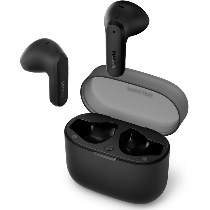Philips Hörlurar In-Ear TWS Dynamisk bas Svart ryhmässä KODINELEKTRONIIKKA / Ääni & Kuva / Kuulokkeet & Tarvikkeet / Kuulokkeet @ TP E-commerce Nordic AB (D25030)