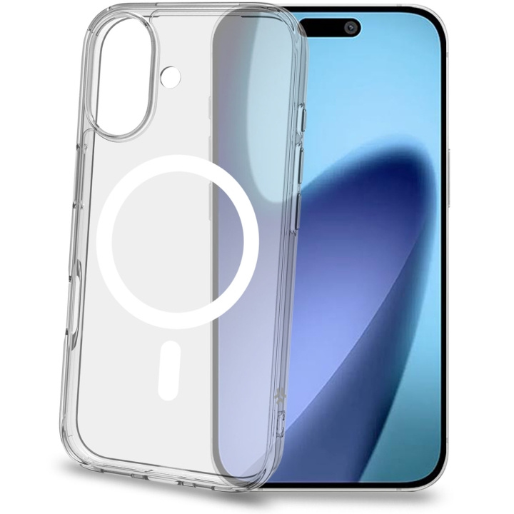 Celly Gelskinmag TPU Cover MagSafe-kompatibelt iPhone 17 Transparent ryhmässä ÄLYPUHELIMET JA TABLETIT / Puhelimen suojakotelo / Apple / iPhone 17 @ TP E-commerce Nordic AB (D25057)