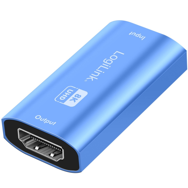 LogiLink HDMI-repeater 20 meter 8K/60Hz HDCP 2.3 ryhmässä TIETOKOONET & TARVIKKEET / Kaapelit & Sovittimet / Adapterit @ TP E-commerce Nordic AB (D25076)