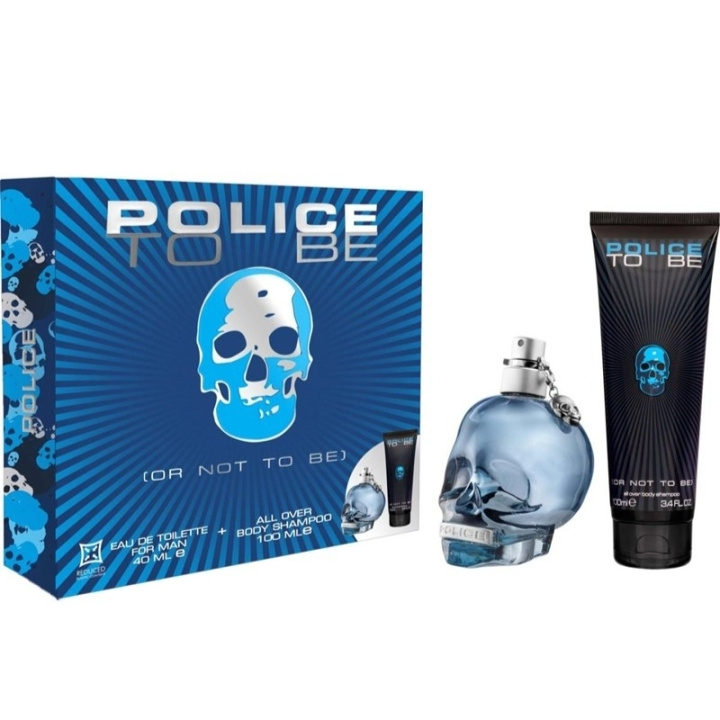 Police Giftset Police To Be (Or Not To Be) Edt 75ml + All Over Body Shampoo 100ml ryhmässä KAUNEUS JA TERVEYS / Tuoksut & Parfyymit / Parfyymit / Miesten Tuoksut @ TP E-commerce Nordic AB (D25137)