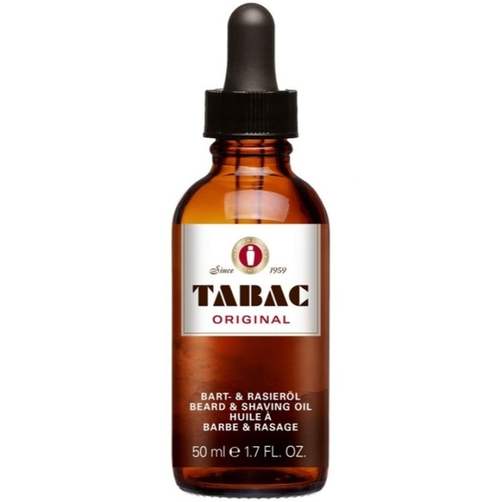 Tabac Original Beard & Shaving Oil 50ml ryhmässä KAUNEUS JA TERVEYS / Hiukset &Stailaus / Parran hoito / Partaöljy @ TP E-commerce Nordic AB (D25156)