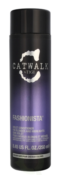 TIGI Catwalk Fashionista Violet Conditioner 250 ml ryhmässä KAUNEUS JA TERVEYS / Hiukset &Stailaus / Hiustenhoito / Hoitoaine @ TP E-commerce Nordic AB (D25179)