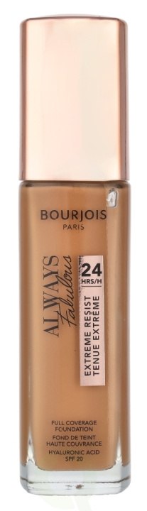 Bourjois Always Fabulous 24H Foundation SPF20 30 ml #520 Caramel ryhmässä KAUNEUS JA TERVEYS / Meikit / Meikit Kasvot / Meikkivoide @ TP E-commerce Nordic AB (D25186)