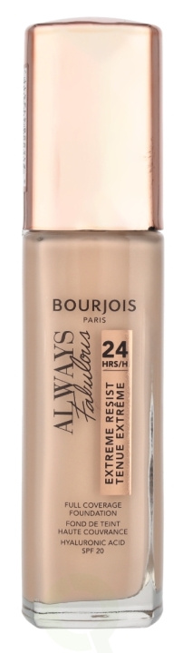 Bourjois Always Fabulous 24H Foundation SPF20 30 ml #110 Light Vanilla ryhmässä KAUNEUS JA TERVEYS / Meikit / Meikit Kasvot / Meikkivoide @ TP E-commerce Nordic AB (D25187)