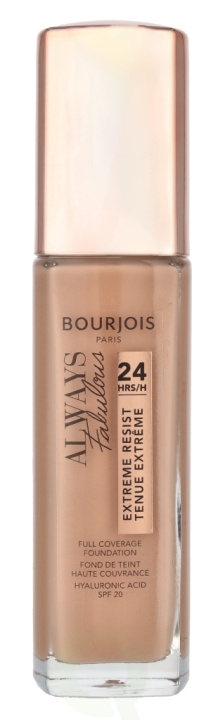 Bourjois Always Fabulous 24H Foundation SPF20 30 ml #400 Beige Rose ryhmässä KAUNEUS JA TERVEYS / Meikit / Meikit Kasvot / Meikkivoide @ TP E-commerce Nordic AB (D25188)