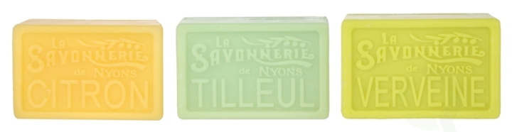 La Savonnerie De Nyons Soap Bar Set 300 g 3x100gr Green ryhmässä KAUNEUS JA TERVEYS / Ihonhoito / Kehon hoito / Käsisaippua @ TP E-commerce Nordic AB (D25212)