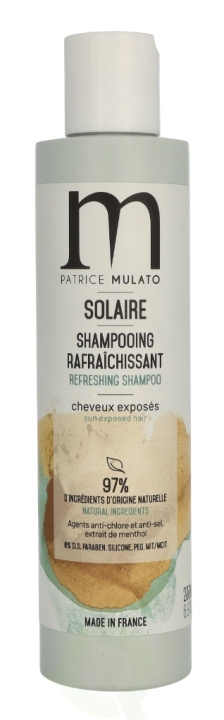 Patrice Mulato P. Mulato Refreshing Shampoo 200 ml Sun Exposed hair ryhmässä KAUNEUS JA TERVEYS / Hiukset &Stailaus / Hiustenhoito / Shampoo @ TP E-commerce Nordic AB (D25274)