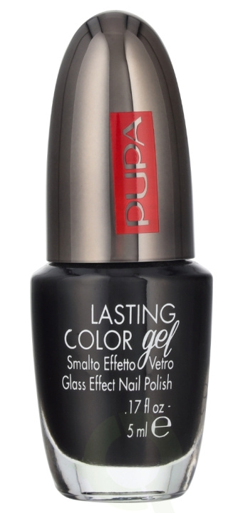 Pupa Milano Pupa Lasting Color Gel Glass Effect Nail Polish 5 ml #052 Deep Darkness ryhmässä KAUNEUS JA TERVEYS / Manikyyri/Pedikyyri / Kynsilakka @ TP E-commerce Nordic AB (D25280)