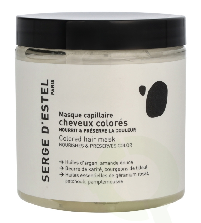 Serge D\'Estel Nourishes Repairs & Softens Colored Mask 250 g ryhmässä KAUNEUS JA TERVEYS / Hiukset &Stailaus / Hiustenhoito @ TP E-commerce Nordic AB (D25284)