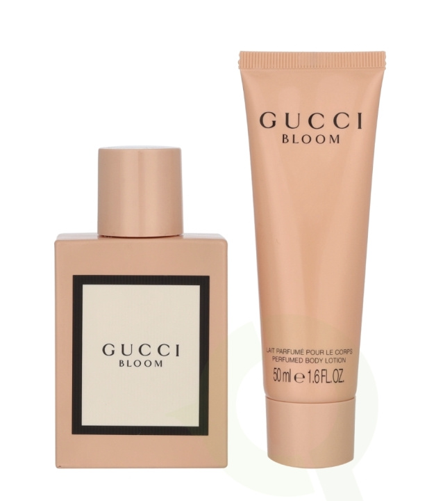 Gucci Bloom Giftset 100 ml Edp Spray 50ml/Body Lotion 50ml ryhmässä KAUNEUS JA TERVEYS / Tuoksut & Parfyymit / Parfyymit / Hajuvesiboksit @ TP E-commerce Nordic AB (D25352)