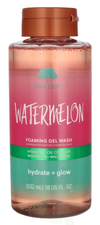 Tree Hut Watermelon Foaming Gel Wash 532 ml ryhmässä KAUNEUS JA TERVEYS / Ihonhoito / Kasvot / Puhdistus @ TP E-commerce Nordic AB (D25450)