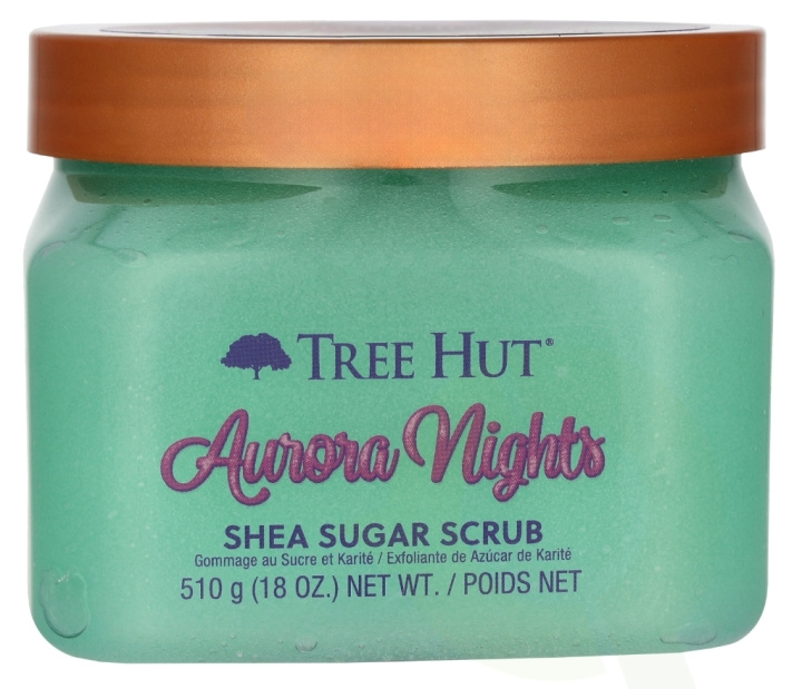 Tree Hut Aurora Nights Shea Sugar Scrub 510 g ryhmässä KAUNEUS JA TERVEYS / Ihonhoito / Kasvot / Puhdistus @ TP E-commerce Nordic AB (D25452)