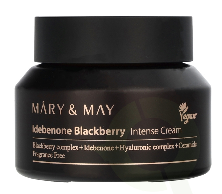 Mary & May Idebenone Blackberry Intense Cream 70 g ryhmässä KAUNEUS JA TERVEYS / Ihonhoito / Kasvot / Päivävoide @ TP E-commerce Nordic AB (D25464)