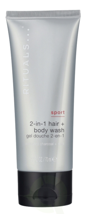 Rituals Sport 2-in-1 Shampoo & Body Wash 70 ml ryhmässä KAUNEUS JA TERVEYS / Hiukset &Stailaus / Hiustenhoito / Shampoo @ TP E-commerce Nordic AB (D25503)