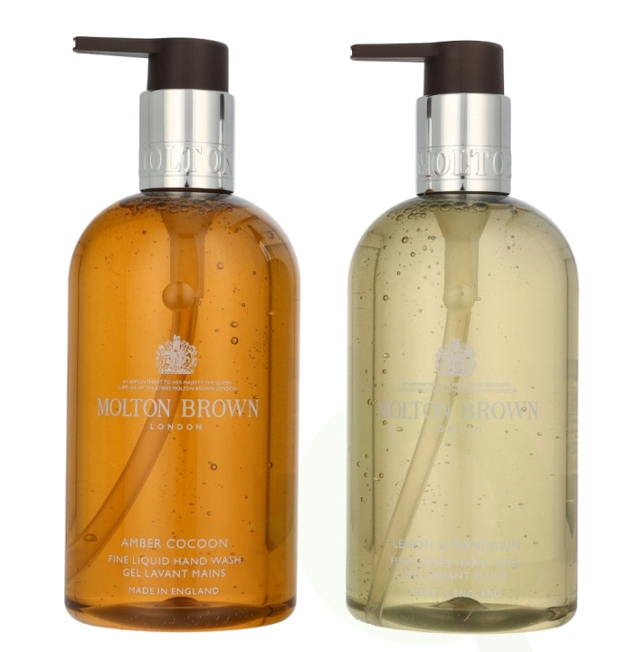 Molton Brown Woody & Citrus Hand Care Duo Set 600 ml 2 x 300 ml ryhmässä KAUNEUS JA TERVEYS / Manikyyri/Pedikyyri / Käsirasva @ TP E-commerce Nordic AB (D25513)