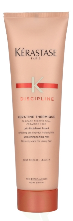 Kerastase Discipline Keratine Thermique Milk 150 ml For Uncurly Hair ryhmässä KAUNEUS JA TERVEYS / Hiukset &Stailaus / Hiustenhoito @ TP E-commerce Nordic AB (D25544)