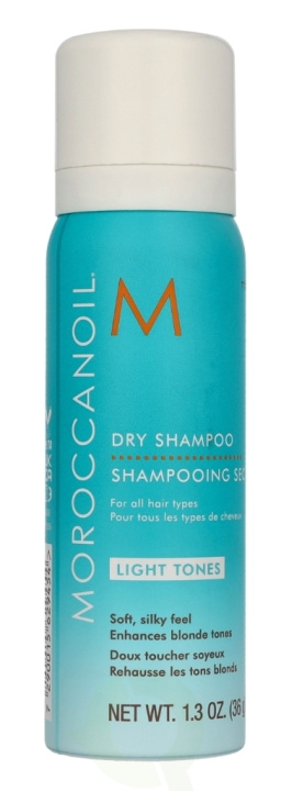 Moroccanoil Dry Shampoo - Light Tones 62 ml ryhmässä KAUNEUS JA TERVEYS / Hiukset &Stailaus / Hiustenhoito / Shampoo @ TP E-commerce Nordic AB (D25653)
