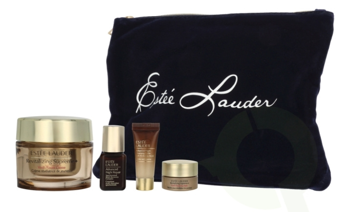 Estee Lauder Revitalizing Supreme Plus Set 65 ml Youth Power Cream 50ml/Serum 7ml/Eye Balm 3ml/Night Cream 5ml ryhmässä KAUNEUS JA TERVEYS / Lahjapakkaukset / Naisten lahjapakkaukset @ TP E-commerce Nordic AB (D25705)