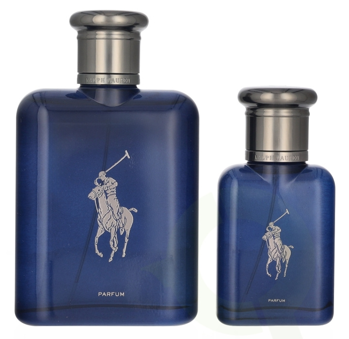 Ralph Lauren Polo Blue Parfum Holiday Giftset 165 ml Edp Spray 125ml/Edp Spray 40ml ryhmässä KAUNEUS JA TERVEYS / Tuoksut & Parfyymit / Parfyymit / Miesten Tuoksut @ TP E-commerce Nordic AB (D25784)