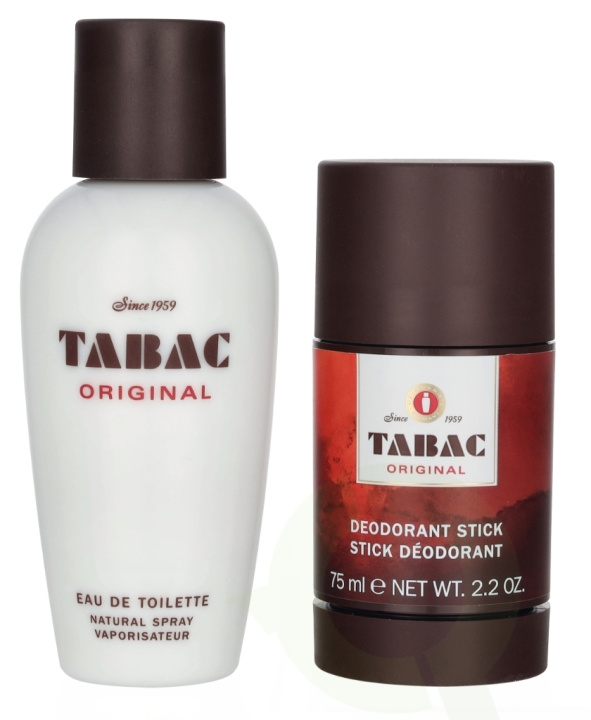 Tabac Original Giftset 175 ml Edt Spray 100ml/Deo Stick 75ml ryhmässä KAUNEUS JA TERVEYS / Tuoksut & Parfyymit / Parfyymit / Hajuvesiboksit @ TP E-commerce Nordic AB (D25789)