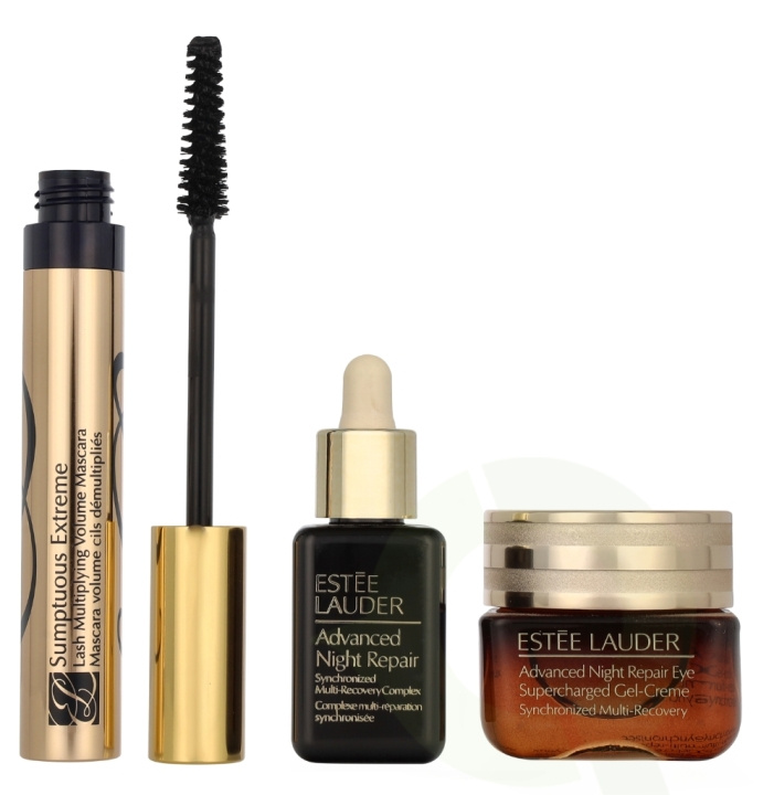 Estee Lauder Eye Transformers Repair Set 38 ml Advanced Night Repair Eye Supercharged Gel Creme 15ml/Advanced Night Repair 15ml/Sumptuous Mascara Extreme Black 8ml ryhmässä KAUNEUS JA TERVEYS / Lahjapakkaukset / Naisten lahjapakkaukset @ TP E-commerce Nordic AB (D25935)