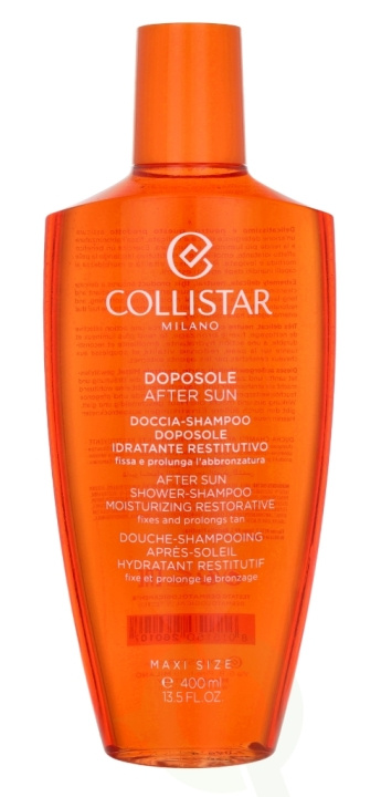 Collistar After Sun Shower-Shampoo Moist. Rest. 400 ml ryhmässä KAUNEUS JA TERVEYS / Hiukset &Stailaus / Hiustenhoito / Shampoo @ TP E-commerce Nordic AB (D25939)