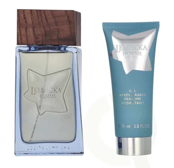 Lolita Lempicka Homme Giftset 175 ml Edt Spray 100ml/After Shave Gel 75ml ryhmässä KAUNEUS JA TERVEYS / Lahjapakkaukset / Miesten lahjapakkaukset @ TP E-commerce Nordic AB (D25954)