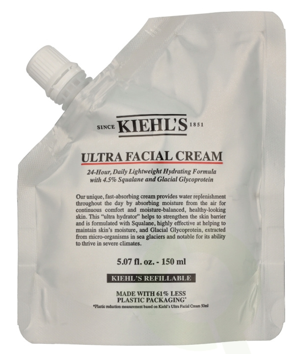 Kiehl\'s Ultra Facial Cream Refill 150 ml ryhmässä KAUNEUS JA TERVEYS / Ihonhoito / Kasvot / Päivävoide @ TP E-commerce Nordic AB (D26034)