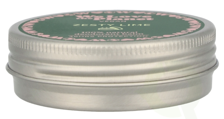 We Love The Planet Vegan Deodorant Balm 35 g Zesty Lime ryhmässä KAUNEUS JA TERVEYS / Tuoksut & Parfyymit / Deodorantit @ TP E-commerce Nordic AB (D26073)