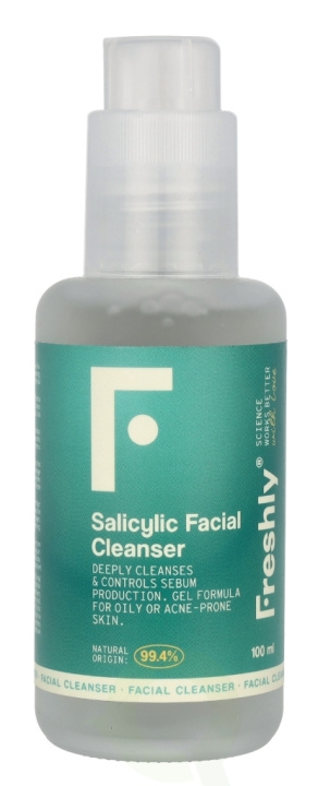 Freshly Cosmetics Salicylic Facial Cleanser 100 ml ryhmässä KAUNEUS JA TERVEYS / Ihonhoito / Kasvot / Puhdistus @ TP E-commerce Nordic AB (D26082)