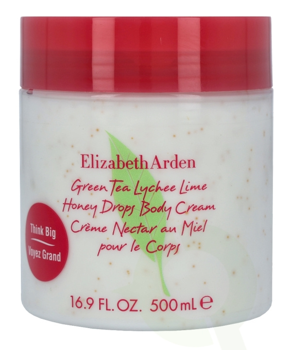 Elizabeth Arden E.Arden Honey Drops Body Cream 500 ml Green Tea Lychee Lime ryhmässä KAUNEUS JA TERVEYS / Ihonhoito / Kasvot / Päivävoide @ TP E-commerce Nordic AB (D26127)