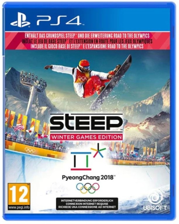 Steep: Winter Games DE- (Multi in game) (PS4) ryhmässä KODINELEKTRONIIKKA / Pelikonsolit & Tarvikkeet / Sony PlayStation 4 / Peli @ TP E-commerce Nordic AB (D26219)