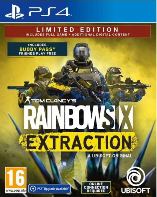 Tom Clancy\'s Rainbow six: Extraction (Limited Edition) (FR/NL/Multi in Game) (PS4) ryhmässä KODINELEKTRONIIKKA / Pelikonsolit & Tarvikkeet / Sony PlayStation 4 / Peli @ TP E-commerce Nordic AB (D26228)