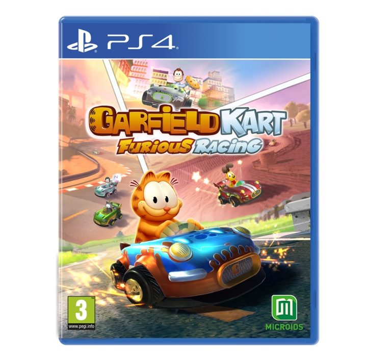 Garfield Kart Furious Racing (PS4) ryhmässä KODINELEKTRONIIKKA / Pelikonsolit & Tarvikkeet / Sony PlayStation 4 / Peli @ TP E-commerce Nordic AB (D26256)