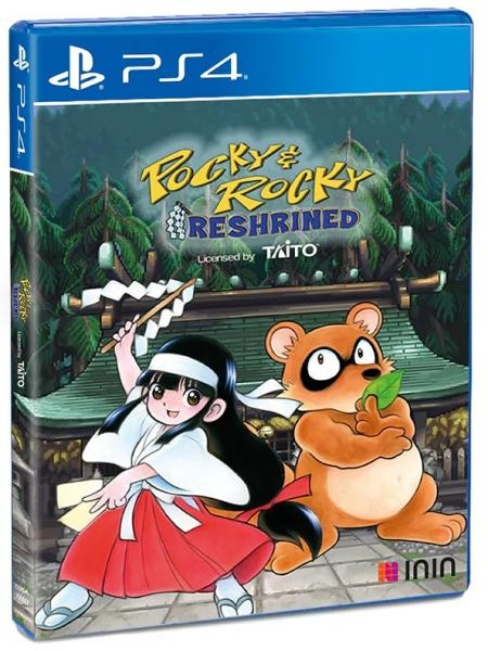 Pocky & Rocky Reshrined Limited Editon (Strictly Limited) (PS4) ryhmässä KODINELEKTRONIIKKA / Pelikonsolit & Tarvikkeet / Sony PlayStation 4 / Peli @ TP E-commerce Nordic AB (D26261)