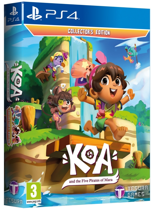 Koa And The Five Pirates of Mara (Collector\'s Edition) (PS4) ryhmässä KODINELEKTRONIIKKA / Pelikonsolit & Tarvikkeet / Sony PlayStation 4 / Peli @ TP E-commerce Nordic AB (D26275)