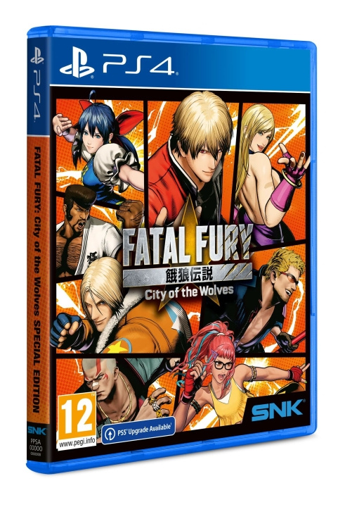 Fatal Fury City of Wolves (Special Edition) (PS4) ryhmässä KODINELEKTRONIIKKA / Pelikonsolit & Tarvikkeet / Sony PlayStation 4 / Peli @ TP E-commerce Nordic AB (D26282)
