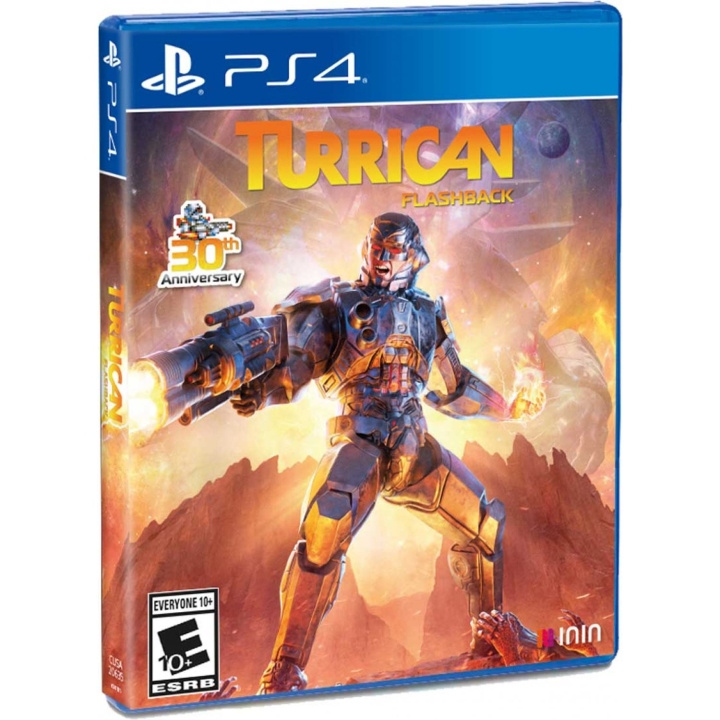Turrican Flashback (PS4) ryhmässä KODINELEKTRONIIKKA / Pelikonsolit & Tarvikkeet / Sony PlayStation 4 / Peli @ TP E-commerce Nordic AB (D26297)