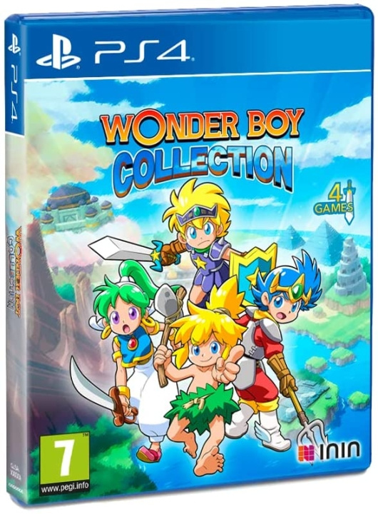 Wonder Boy Collection (PS4) ryhmässä KODINELEKTRONIIKKA / Pelikonsolit & Tarvikkeet / Sony PlayStation 4 / Peli @ TP E-commerce Nordic AB (D26299)