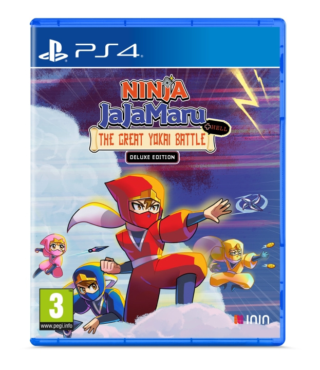 Ninja JaJaMaru: The Great Yokai Battle + Hell (Deluxe Edition) (PS4) ryhmässä KODINELEKTRONIIKKA / Pelikonsolit & Tarvikkeet / Sony PlayStation 4 / Peli @ TP E-commerce Nordic AB (D26301)