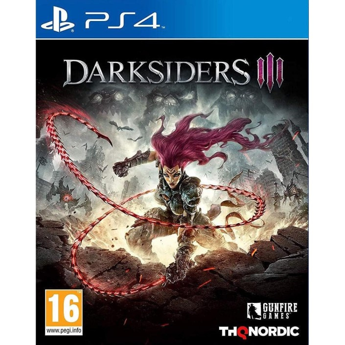 Darksiders III (DE/Multi in Game) (PS4) ryhmässä KODINELEKTRONIIKKA / Pelikonsolit & Tarvikkeet / Sony PlayStation 4 / Peli @ TP E-commerce Nordic AB (D26315)