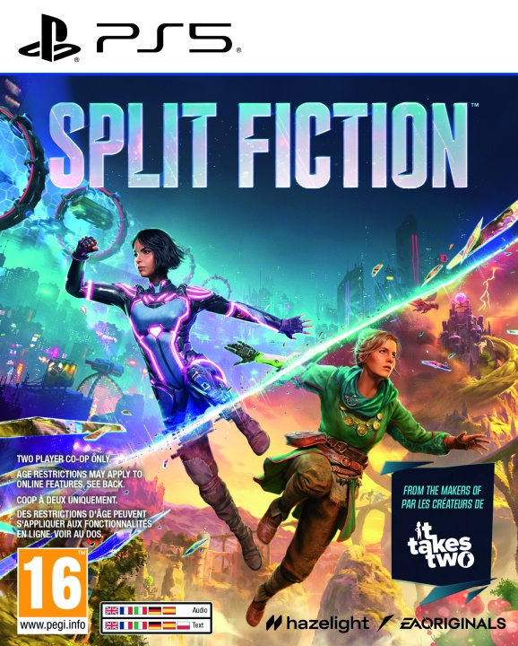 Split Fiction (PS5) ryhmässä KODINELEKTRONIIKKA / Pelikonsolit & Tarvikkeet / Sony PlayStation 5 / Peli @ TP E-commerce Nordic AB (D26336)