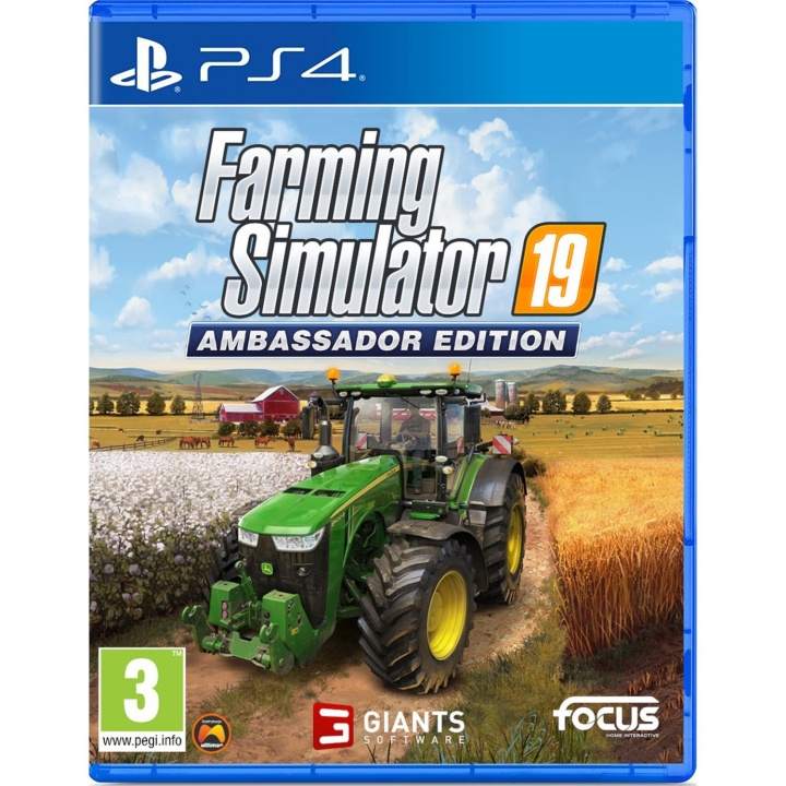 Farming Simulator 19 - Ambassador Edition (PS4) ryhmässä KODINELEKTRONIIKKA / Pelikonsolit & Tarvikkeet / Sony PlayStation 4 / Peli @ TP E-commerce Nordic AB (D26347)