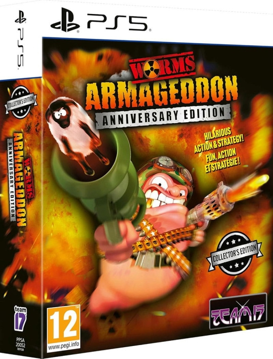 Worms Armageddon Anniversary Collector\'s Edition (PS5) ryhmässä KODINELEKTRONIIKKA / Pelikonsolit & Tarvikkeet / Sony PlayStation 5 / Peli @ TP E-commerce Nordic AB (D26367)