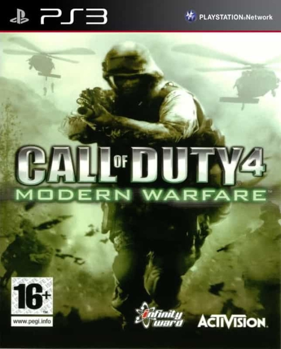 CALL OF DUTY 4: Modern Warfare ryhmässä KODINELEKTRONIIKKA / Pelikonsolit & Tarvikkeet / Sony PlayStation 3 @ TP E-commerce Nordic AB (D26368)