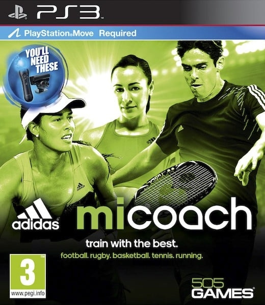 Adidas miCoach: The Basics ryhmässä KODINELEKTRONIIKKA / Pelikonsolit & Tarvikkeet / Sony PlayStation 3 @ TP E-commerce Nordic AB (D26372)