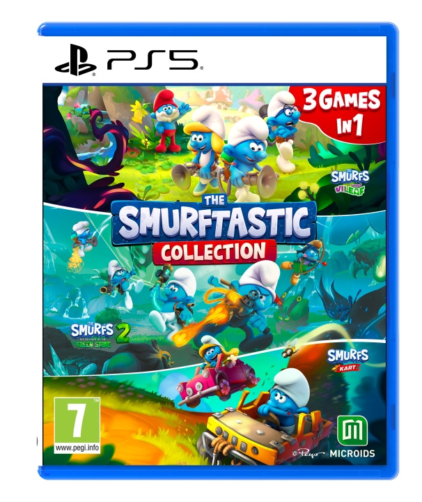 The Smurftastic Collection (3-in-1) (PS5) ryhmässä KODINELEKTRONIIKKA / Pelikonsolit & Tarvikkeet / Sony PlayStation 5 / Peli @ TP E-commerce Nordic AB (D26373)