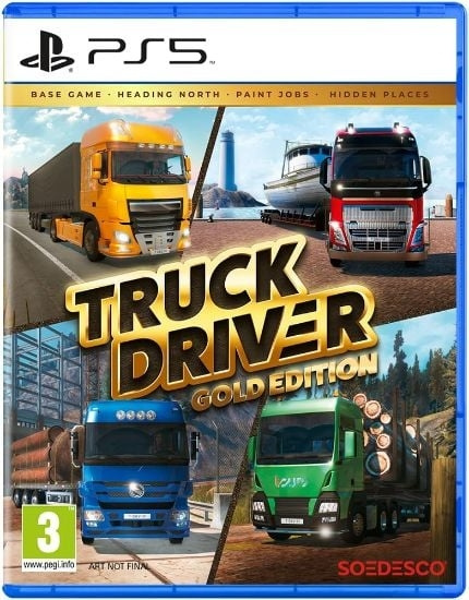Truck Driver: Gold Edition (PS5) ryhmässä KODINELEKTRONIIKKA / Pelikonsolit & Tarvikkeet / Sony PlayStation 5 / Peli @ TP E-commerce Nordic AB (D26404)