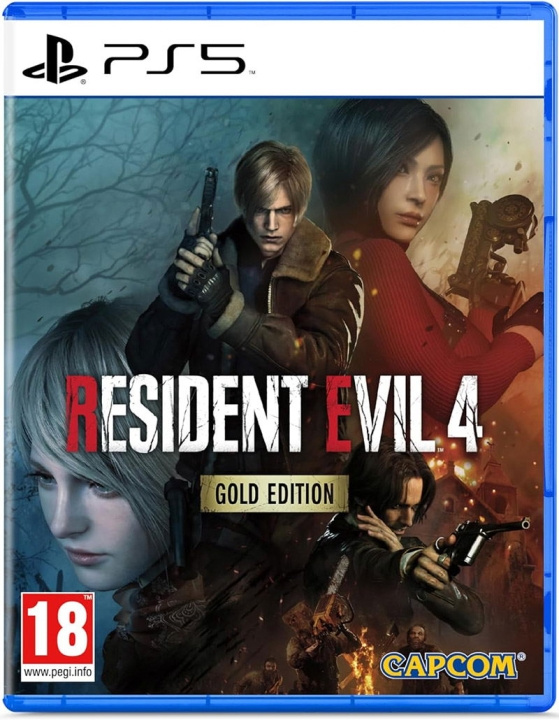 Resident Evil 4 (Gold Edition) (PS5) ryhmässä KODINELEKTRONIIKKA / Pelikonsolit & Tarvikkeet / Sony PlayStation 5 / Peli @ TP E-commerce Nordic AB (D26418)